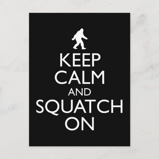 保落ち着いて押し掛ける ポストカード (正面)