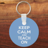 保落ち着いて教えいる キーホルダー (正面)