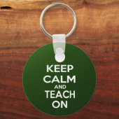 保落ち着いて教えいる キーホルダー (正面)