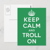 保落ち着いて歩く ポストカード (正面/裏面)