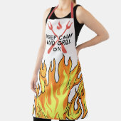 保落ち着いて焼く エプロン (インサイチュ)