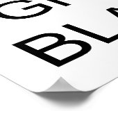 保落ち着いて爆破 ポスター (角)