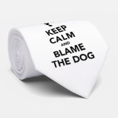 保落ち着いて犬を責める ネクタイ (ロール)