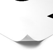 保落ち着いて理容師 ポスター (角)