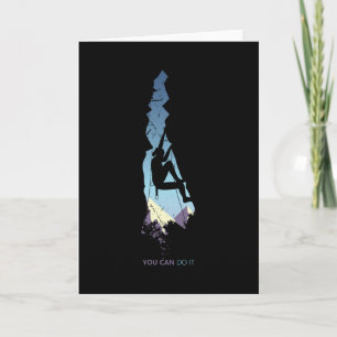 保落ち着いて登る カード