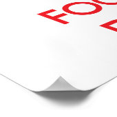 保落ち着いて糖尿病に集中 ポスター (角)