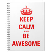 保落ち着いて素晴らし ノートブック (正面)