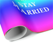 保落ち着いて結婚した光沢ラップ ラッピングペーパー (ロールコーナー)