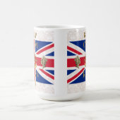 保落ち着いて統治する コーヒーマグカップ (中央)