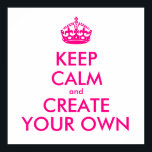 保落ち着いて自分で作る – ピンク ポスター<br><div class="desc">こんにちは、歓迎カスタマイズ、作成し、あなた自身の保"穏"のデザインはユニーク!「落ち着いて自分保の好きな言葉に置き換え、好きな背景色を選びなさい！あなた想像はすべてをすることができ!!元保品："落ち着いて運踊る" "落ち着いて踊る" "落ち着いて私を愛する" ... おもしろいを持って、あなたの創造性を許す！問題もしがある場合は、遠慮な連絡く私にしなさい： grafik.prod@gmail。</div>