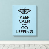 保落ち着いて行く キャンバスプリント (インサイチュ (ウッドフロア))