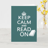 保落ち着いて読いる カード (黄色い花)