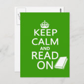 保落ち着いて読いる ポストカード (正面/裏面)