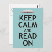 保落ち着いて読いる ポストカード (正面/裏面)