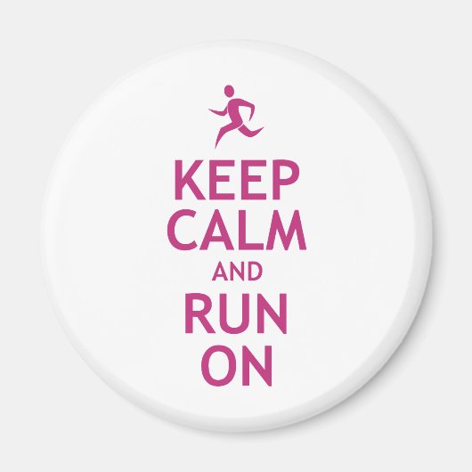 保落ち着いて走いる マグネット (正面)