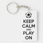 保落ち着いて遊いる キーホルダー (正面)