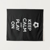 保落ち着いて遊いる タペストリー (正面(横))