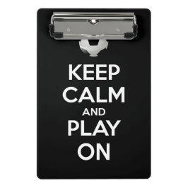 保落ち着いて遊いる ミニクリップボード