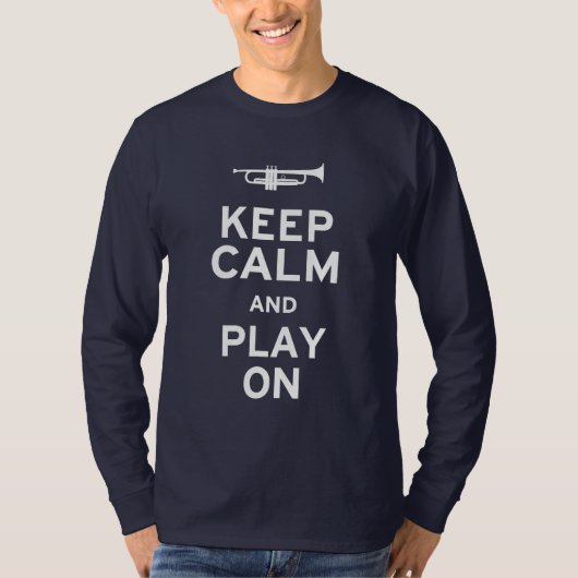 保落ち着いて遊いる Tシャツ (正面)