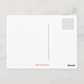 保落ち着いて運いる ポストカード (裏面)