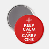 保落ち着いて運いる マグネット (正面/裏面)