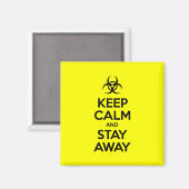 保落ち着いて遠くに マグネット (正面/裏面)