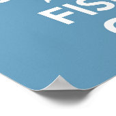 保落ち着いて釣る ポスター (角)