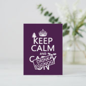 保落ち着いて飲みカスタマイズる ポストカード (スタンド正面)