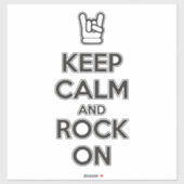 保落ち着いて シール (シート)