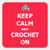 保落ち着いて スクエアシール (正面)