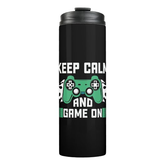 保落ち着いて タンブラー (正面)