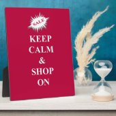 保落ち着いて フォトプラーク (側面)