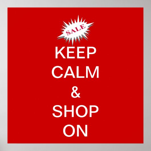 保落ち着いて ポスター (正面)