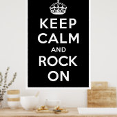 保落ち着いて ポスター (キッチン)