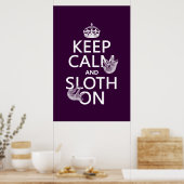 保落ち着いて ポスター (キッチン)