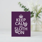 保落ち着いて ポストカード (スタンド正面)