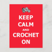 保落ち着いて ポストカード (正面)