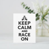 保落ち着いて ポストカード (スタンド正面)