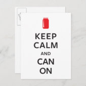 保落ち着いて ポストカード (正面/裏面)