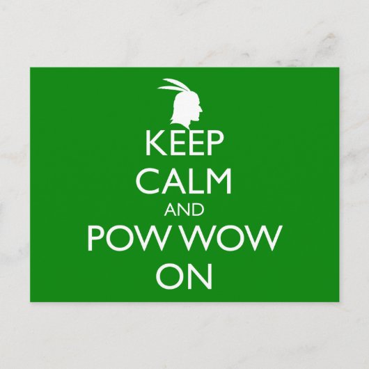 保落ち着いて ポストカード (正面)