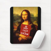 保落ち着いて マウスパッド (マウス)