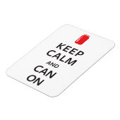 保落ち着いて マグネット (左側)