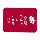 保落ち着いて マグネット (横)