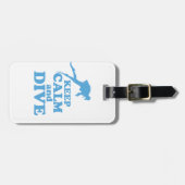 保落ち着いて ラゲッジタグ (正面横)