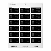 保落ち着いて ラベル (フルシート)