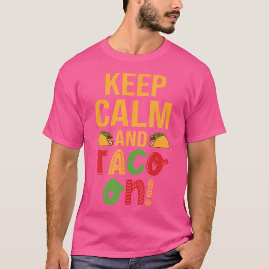 保落ち着いて Tシャツ (正面)