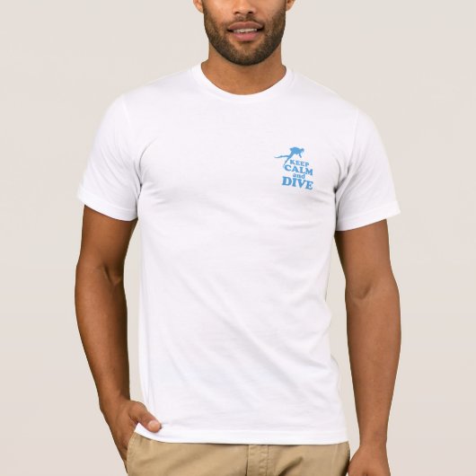 保落ち着いて Tシャツ (正面)