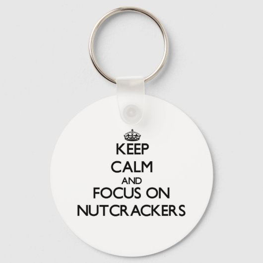 保落ち着いてNutcrackersに集中 キーホルダー (正面)