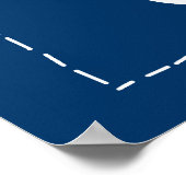 保落ち着きキルトとキルトの作成(すべてのカラー) ポスター (角)