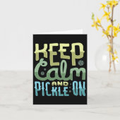 保落ち着く カード (黄色い花)